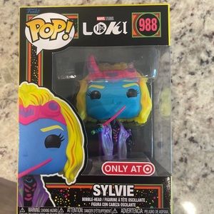 Black light Sylvie Funko pop target exclusive